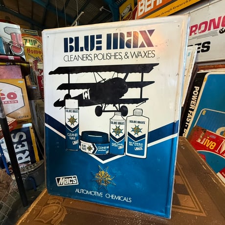 Vintage BLUE MAX 看板 21-334