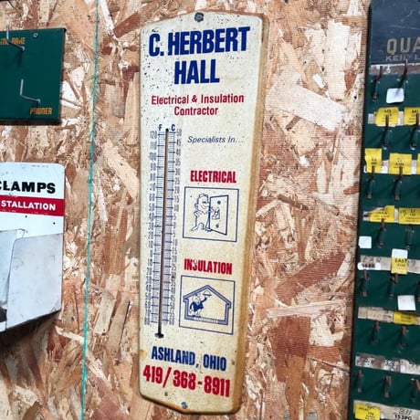 C.HERBERT HALL ヴィンテージ 温度計