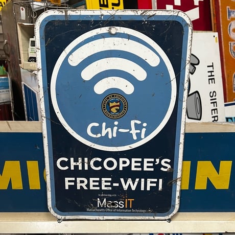 Vintage WIFI SIGN 19-105-24