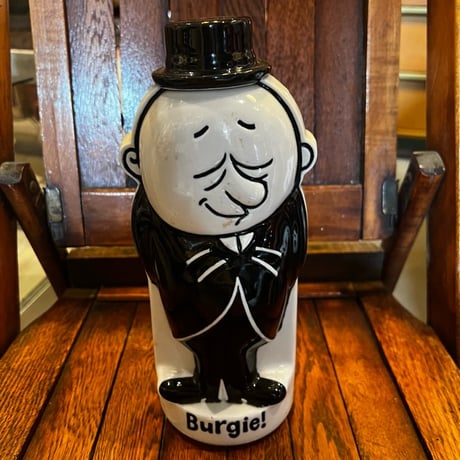 Vintage 1971 Burgie Burgermeister Beer Ceramic Decanter 17-321