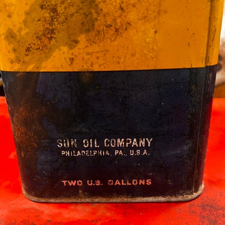Vintage SUNOCO OILCAN 20-383