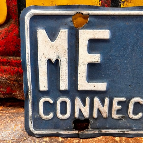 Vintage License Plate コネチカット州　19-107-5