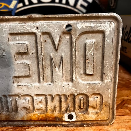 Vintage License Plate コネチカット州 19-107-9