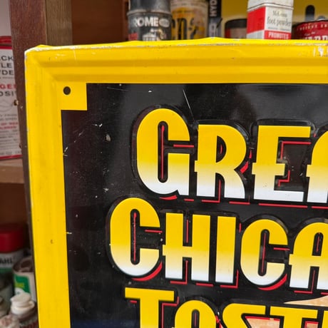 Vintage RED HOT CHICAGO 看板 20-367-1