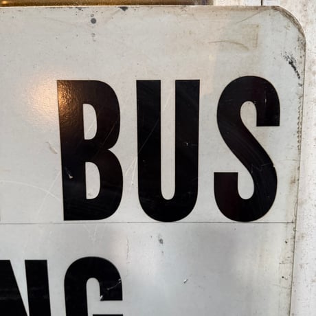 Vintage SHUTTLEBUS PARKING ロードサイン 21-213-41