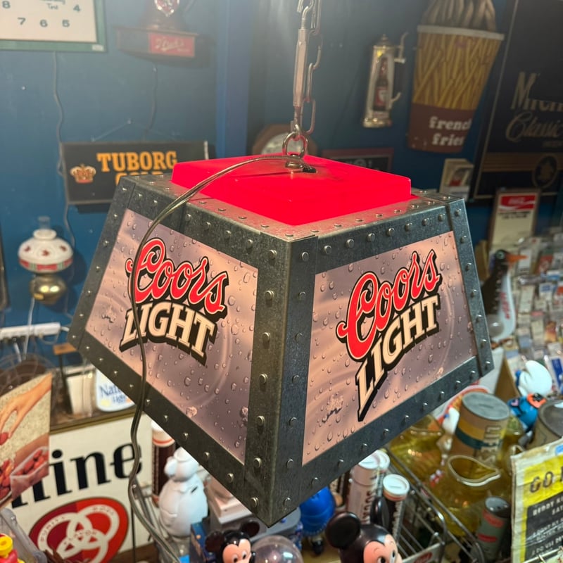 Vintage Coors LIGHT ペンダントライト 20-167 | BigBear O Vintage Coors LIGHT ペンダントライト 20-167 | BigBear O
