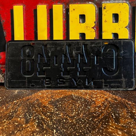 【希少!!】Vintage License Plate ニューヨーク州　18-144-11