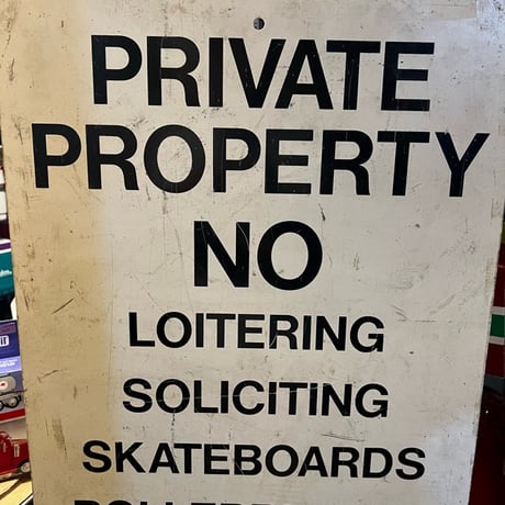 Vintage ロードサイン　道路標識　18-227-78