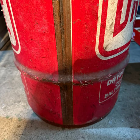Vintage DRYDENE MOTOR OILS ドラム缶 13-49