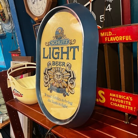 Vintage SCHLITZ Beer Light 17ー334