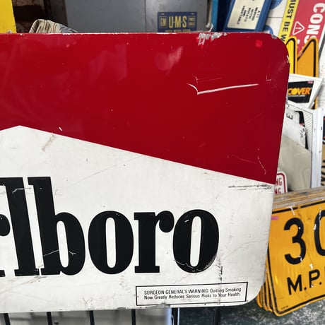 ビンテージ　Marlboro sign 看板　16-325