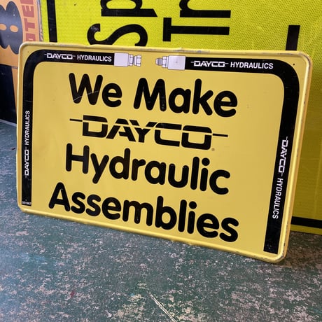 DAYCO　ヴィンテージ　看板　14-303