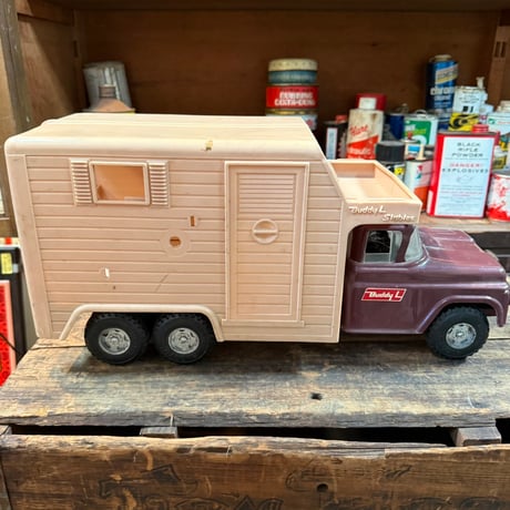 Vintage Buddy L Stables Horse Transport Trailer ミニカー 16-294