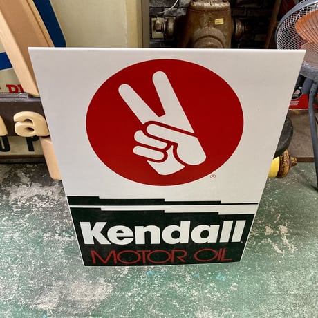 Kendall　ヴィンテージ　両面看板　15-270
