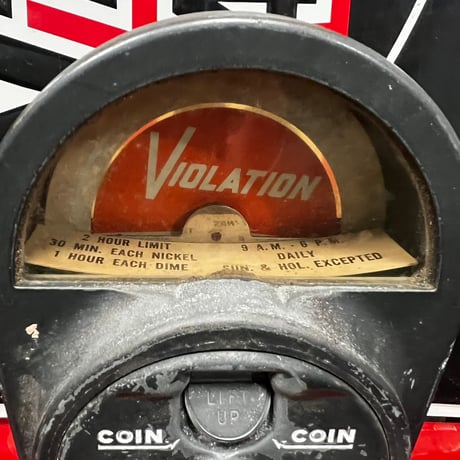 Vintage parking meter 18-90