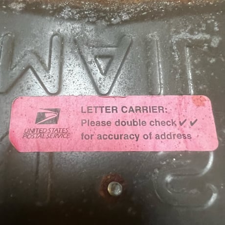 U.S.MAIL BOX POST ヴィンテージ　メールボックス 　18-293