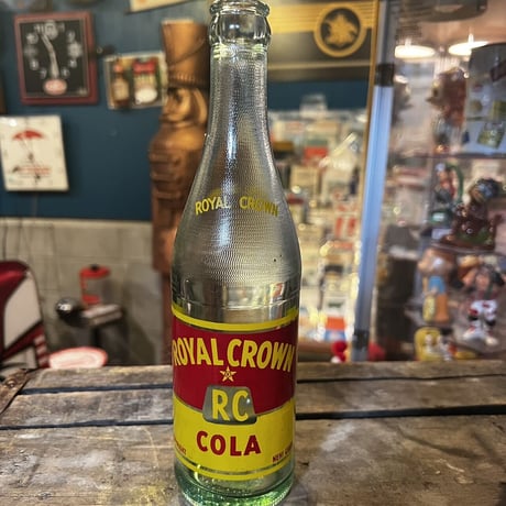 ROYAL CROWN COLA　ヴィンテージ　ガラスボトル　16-481