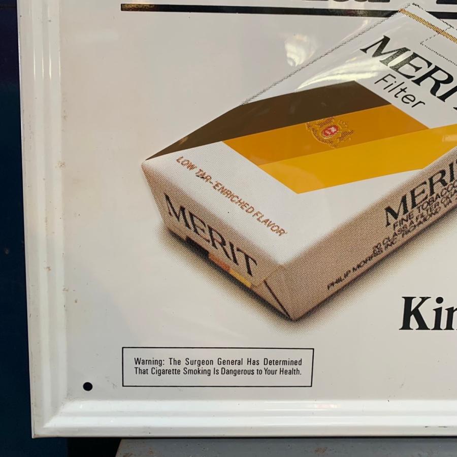 MERIT TOBACCO ヴィンテージ 看板 12-39-2 | BigBear Onli