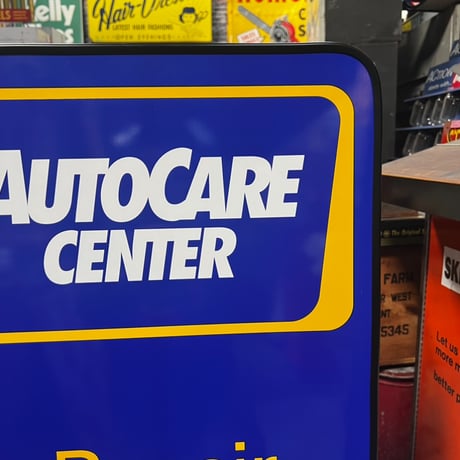 NAPA AutoCareCenter Vintage　両面置き型看板　14-274