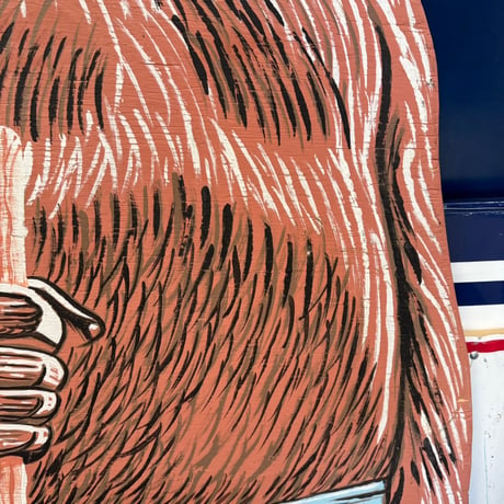 Vintage SMOKEY BEAR 木製看板 21-368