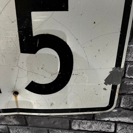 ヴィンテージ　SPEED LIMIT 25 ロードサイン16-140-56