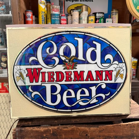 Vintage WIEDEMANN BEER ライト 19-226