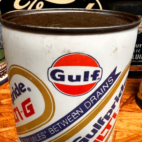 Vintage Gulf OIL Can 11-161-6