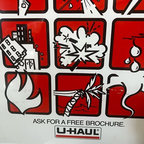 Vintage UHAUL SIGN 19-108-12