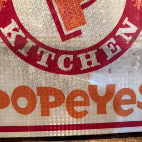 Vintage LOUISIANA KITCHEN&BRAUM'S 両面看板 21-277-3