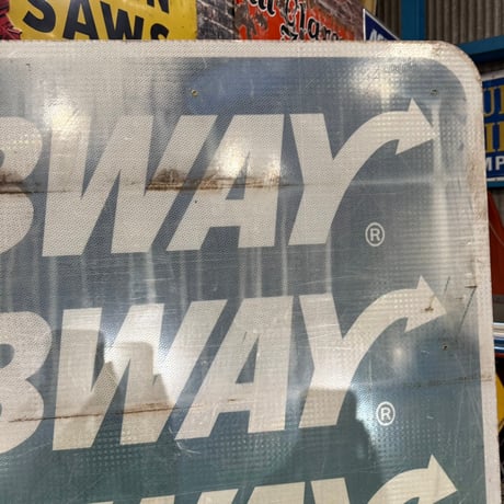 Vintage CONOCO&SUBWAY 大型 両面看板 12-164
