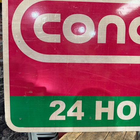 Vintage CONOCO&SUBWAY 大型 両面看板 12-164