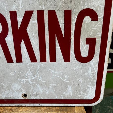 Vintage NO PARKING SIGN 17-94-14