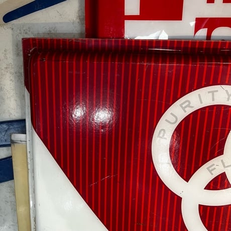 Vintage Ballantine Beer プラスチック Big Sign 13-132