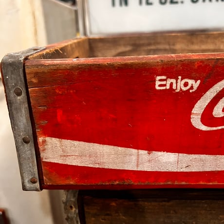 Vintage Coca-cola Wood Crate 18-38-4