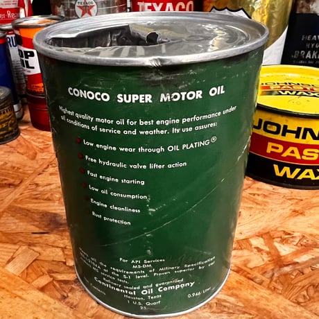 Vintage Motor Gas Oil Can 16-c-73