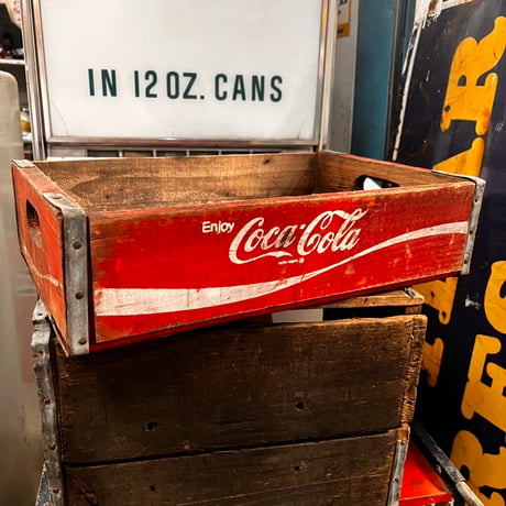 Vintage Coca-cola Wood Crate 18-38-4
