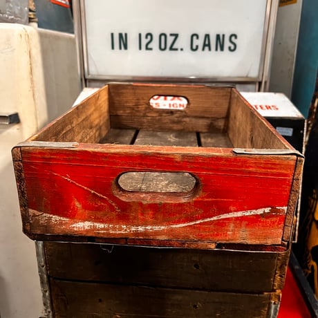 Vintage Coca-cola Wood Crate 18-38-4
