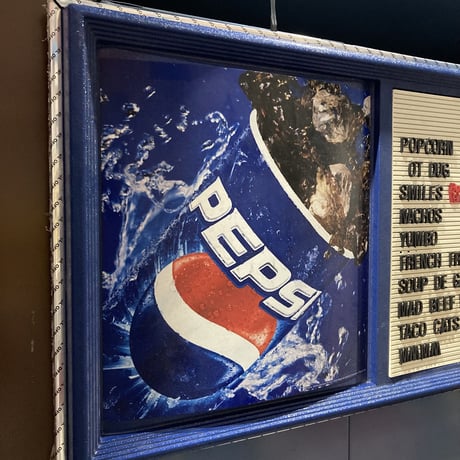 PEPSI　ヴィンテージ大型メニューボード　15-315