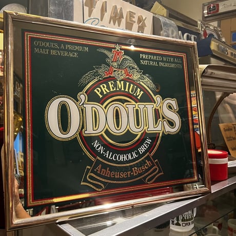 ヴィンテージ　O'DOUL'S　パブミラー　15-223