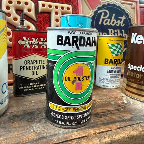 Vintage BARDAHL OIL CAN 20-200-8