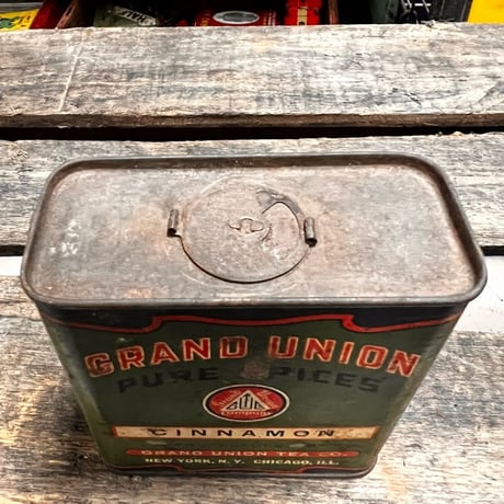 Vintage GRAND UNION SPAICE CAN 18-185-7