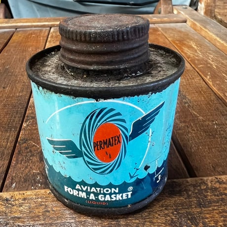 Vintage Permatex Aviation Form-A-GASKET OIL CAN 16-c-19