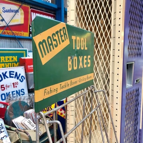 Fishing Tackle Boxes ヴィンテージ 釣り道具 ツールボックス ラック