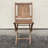 ヴィンテージ　木製　フォールディングチェア　15-302-8