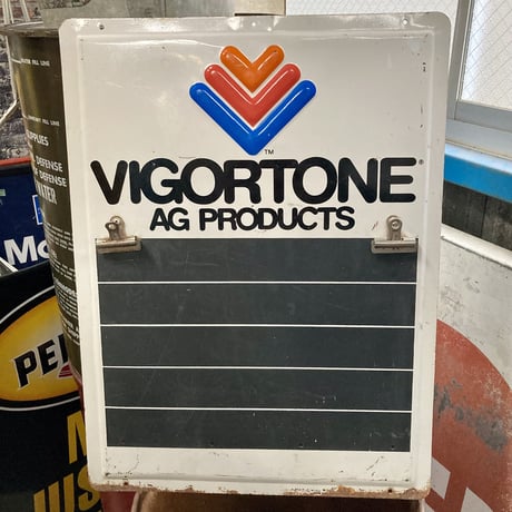 VIGORTONE AG　ブリキ看板　11-72