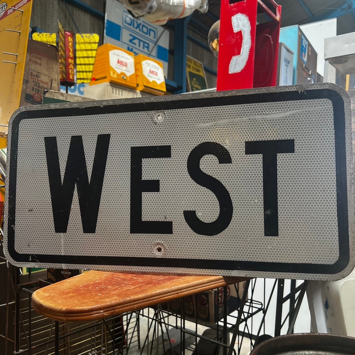 アメリカ ロードサイン WEST 楽天市場】【中古】 SPEED LIMIT 40 看板 アメリカ 道路標識