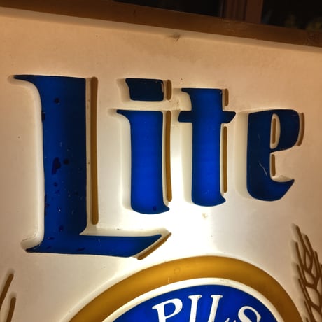Miller lite　ヴィンテージ　ウォールライト　15-210