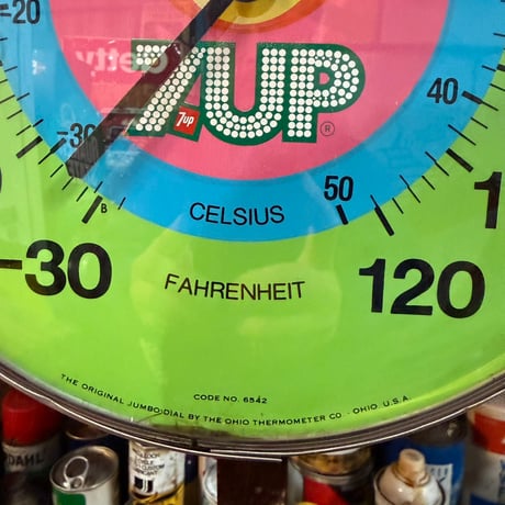 Vintage 7UP サーモメーター 20-215