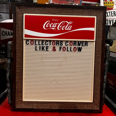 Vintage　Coca-cola  メニューボード　20-97