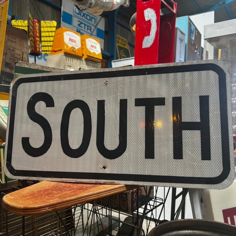 Vintage　Roadsign SOUTH 18-81-30